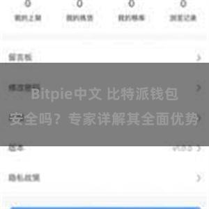 Bitpie中文 比特派钱包安全吗？专家详解其全面优势