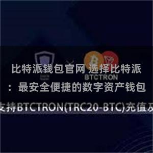 比特派钱包官网 选择比特派：最安全便捷的数字资产钱包