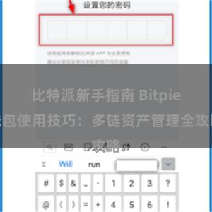 比特派新手指南 Bitpie钱包使用技巧：多链资产管理全攻略