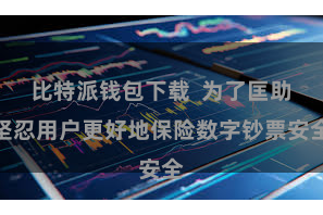 比特派钱包下载  为了匡助坚忍用户更好地保险数字钞票安全