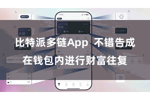 比特派多链App  不错告成在钱包内进行财富往复